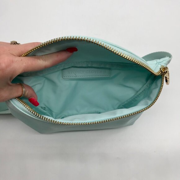 Stoney Clover Lane Sky Blue Nylon Jumbo Fanny Pack - Picture 10 of 10